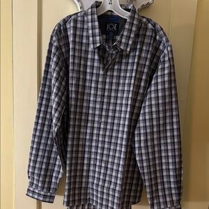Joe Fresh Black and White Casual Button Down Shirt